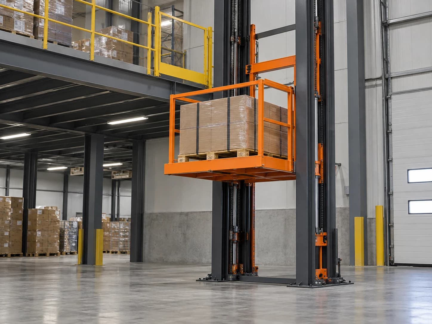 Hydraulic Cargo Lifts — illustrative project concept