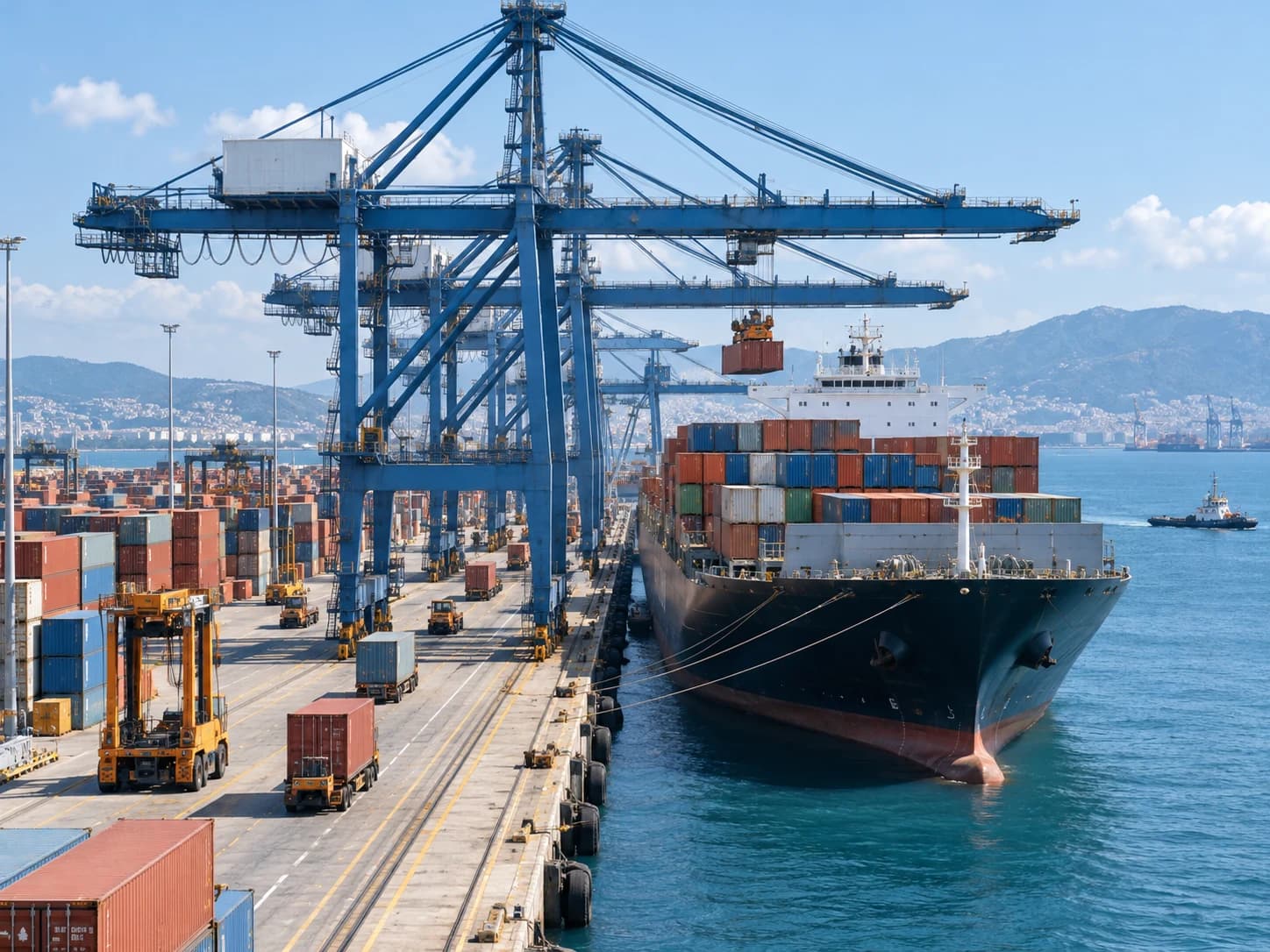 Ports & Terminals application scene
